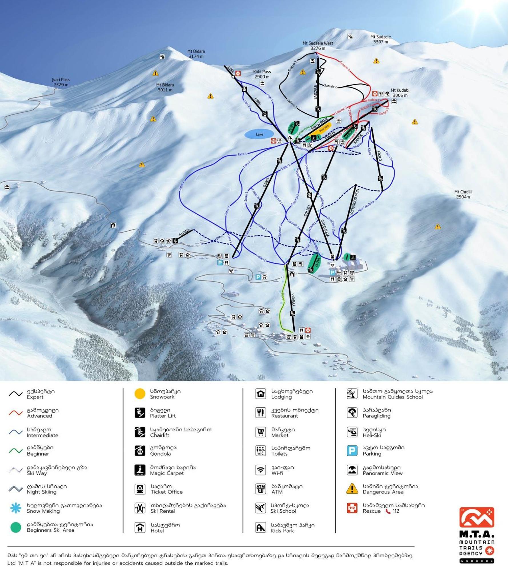 Gudauri Loft Apartment 418, Next To The Pirveli Lift Екстер'єр фото