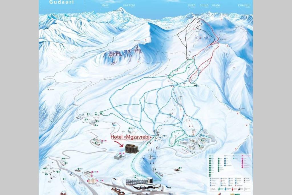 Gudauri Loft Apartment 418, Next To The Pirveli Lift Екстер'єр фото